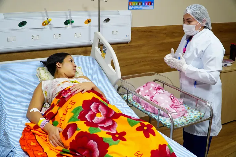 Nasce primeiro bebê do Novo Hospital Materno-Infantil Anita Gerosa