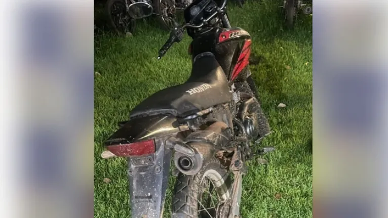 Motocicleta com registro de furto/roubo foi recuperada