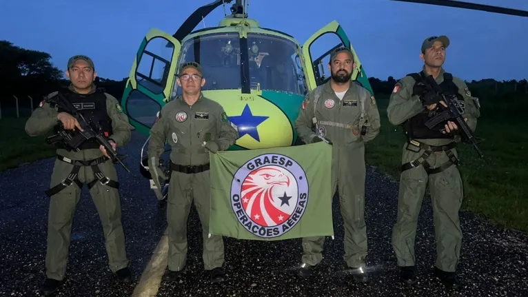 rupamento Aéreo de Segurança Pública (GRAESP).
