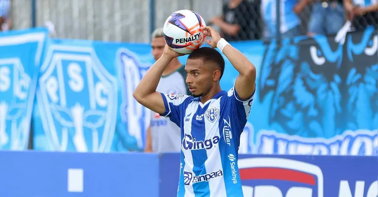 Cauã Dias assumiu a lateral-esquerda e vive a expectativa do primeiro Re-Pa profissional