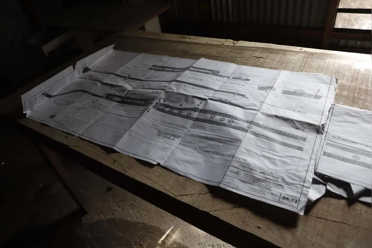 Belém, Pará, Brasil, CIDADE. Abandono de Praça de Alimentação na Cidade Nova 8. 16-01-2026 Foto: Wagner Almeida / Diário do Pará.