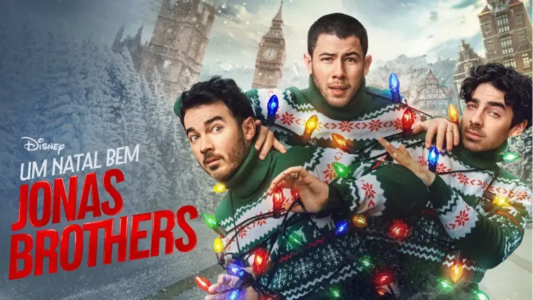 Um Natal Bem Jonas Brothers (Disney+)