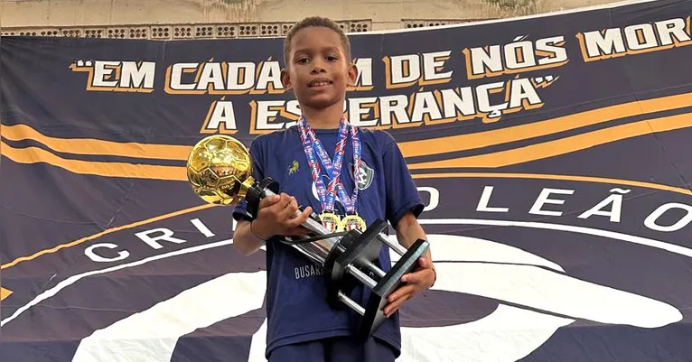 Garoto de apenas 8 anos faz aniversário no próximo dia 2 de janeiro