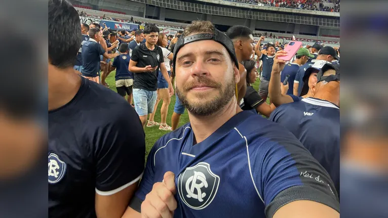 Bruno Laune, torcedor apaixonado pelo Clube do Remo