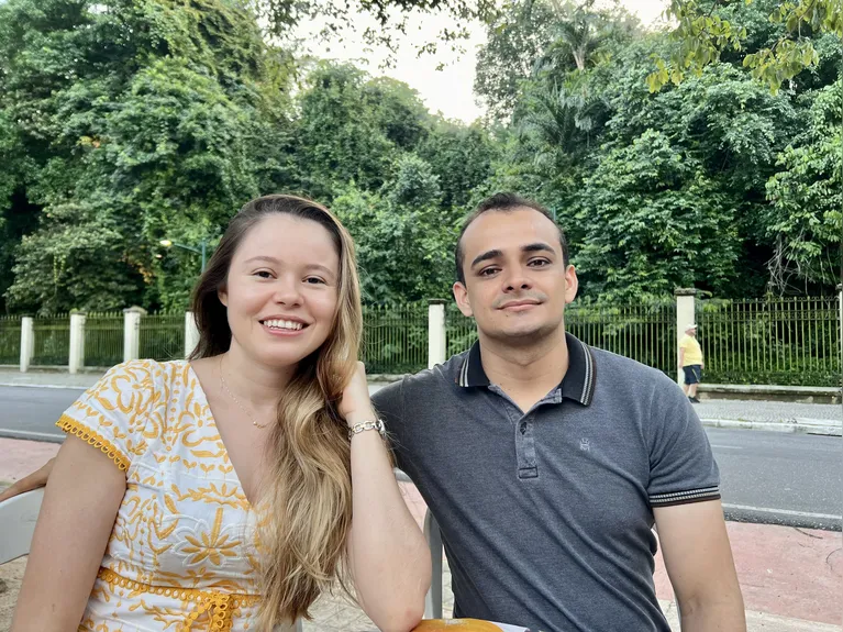 Kelly Andrade e Matheus Silva