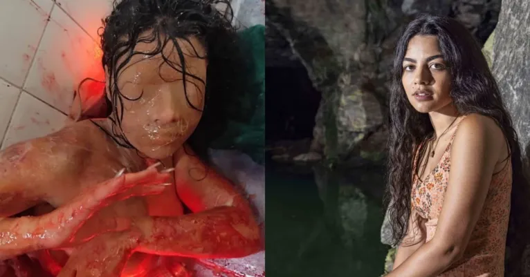 Larissa Bocchino participou de gravações do filme “Não Estamos Sozinhos”.