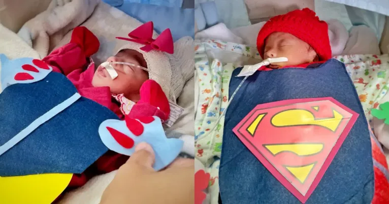 A iniciativa foi organizada pela equipe de Terapia Ocupacional e contou com a participação dos setores Canguru e da Unidade de Cuidados Intermediários (UCI).