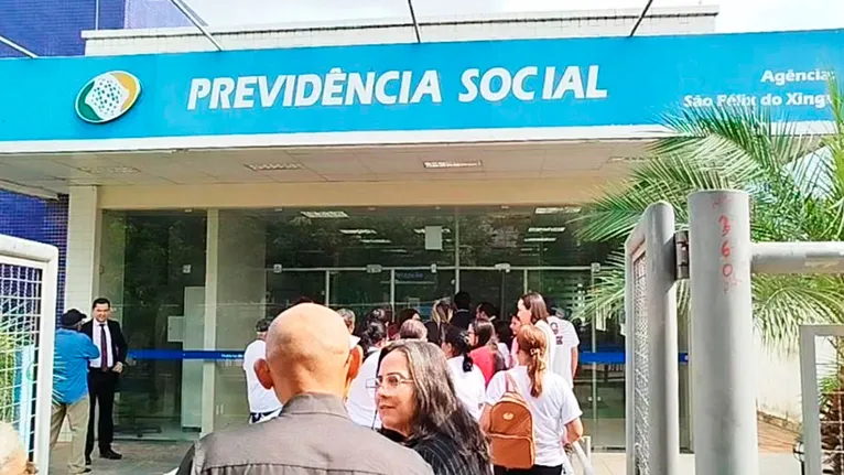 Agência do INSS em São Félix do Xingu, que passa a ofertar perícia por telemedicina para agilizar concessão de benefícios.