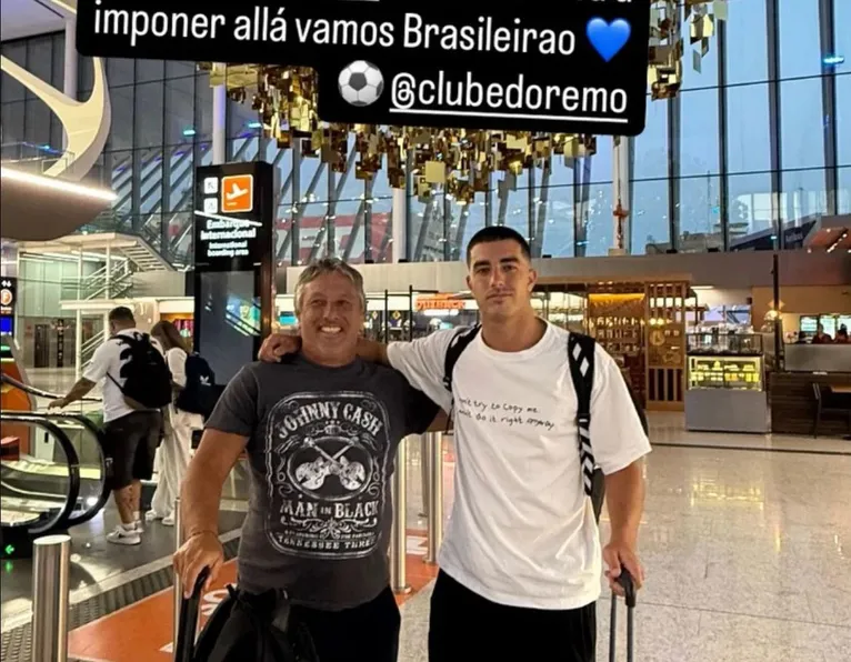 Clube do Remo se prepara para anunciar a contratação do atacante argentino Rafael Monti