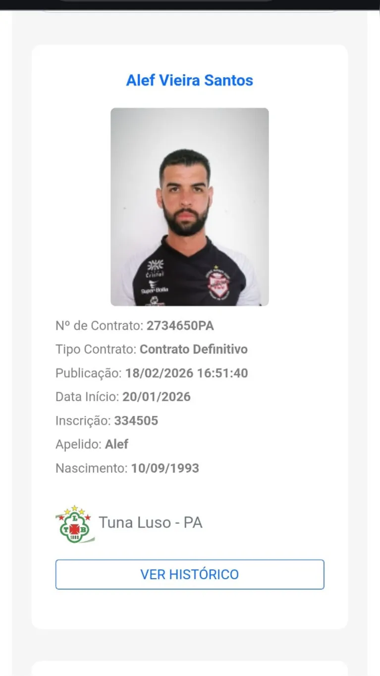 Série D: Tuna anuncia trio de destaque no futebol de Santarém