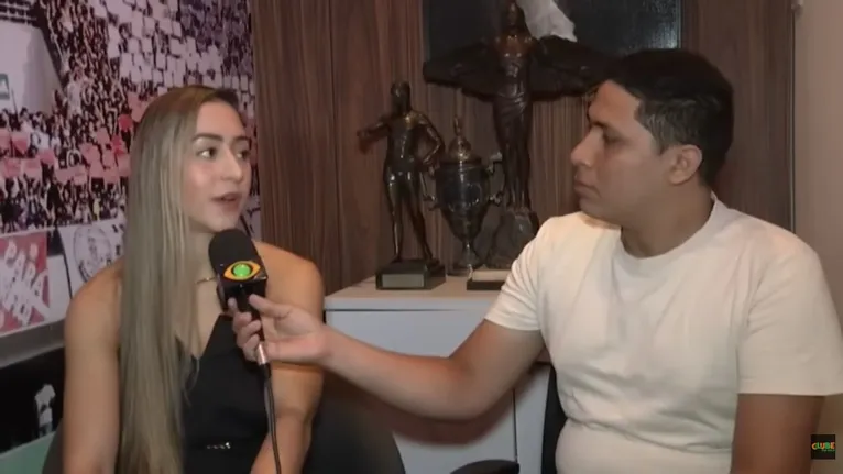 Advogada do Clube do Remo, Vitória Branco em entrevista à RBATV