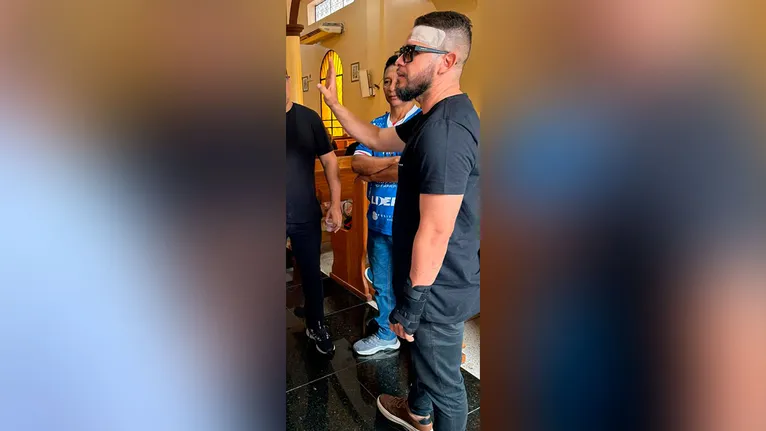 Renye Freitas, sobrevivente e testemunha ocular do acidente