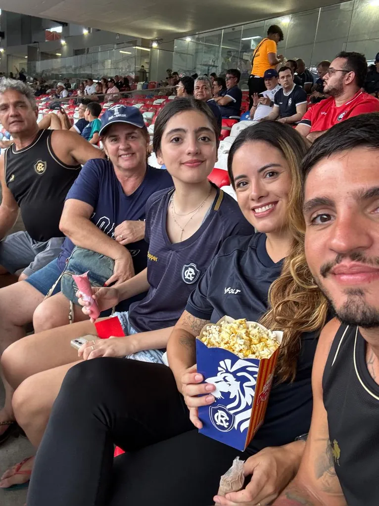 Família azulina no maior palco esportivo do estado do Pará
