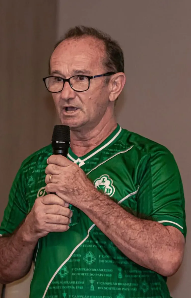 Miltoniel Santos, presidente da Tuna Luso.