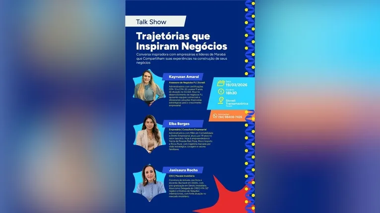 A palestra é voltada tanto para quem já possui um negócio consolidado quanto para mulheres que desejam ingressar no ambiente empresarial