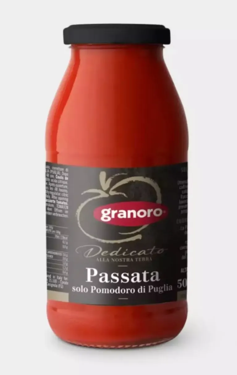 Molho de tomate Passata de Pomodoro Di Puglia.