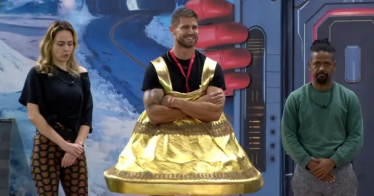 Apresentador Tadeu Schmidt conduziu a dinâmica que definiu os indicados ao 9º Paredão do Big Brother Brasil 26.