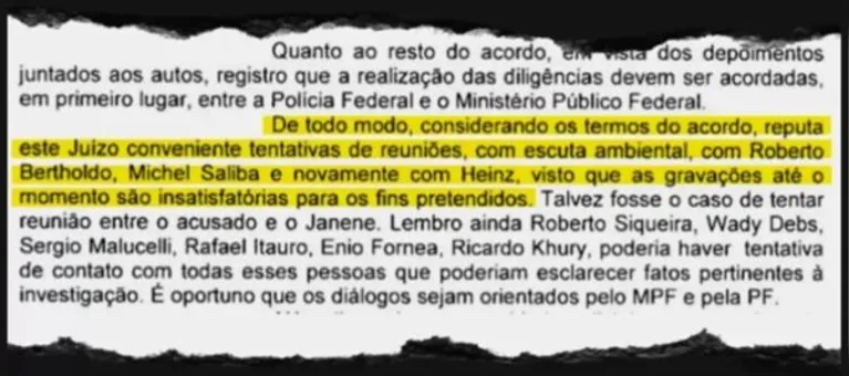 Despacho de julho de 2005 atribui a Moro ordem para grampo contra presidente do TCE-PR.