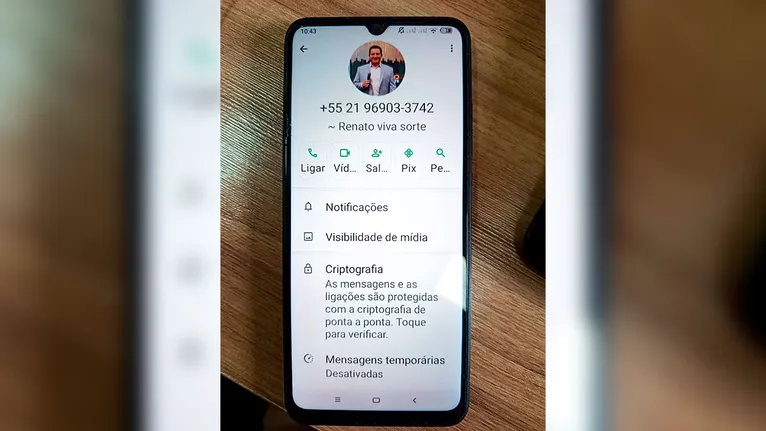 Número do telefone que está sendo usado para aplicação dos golpes em Marabá