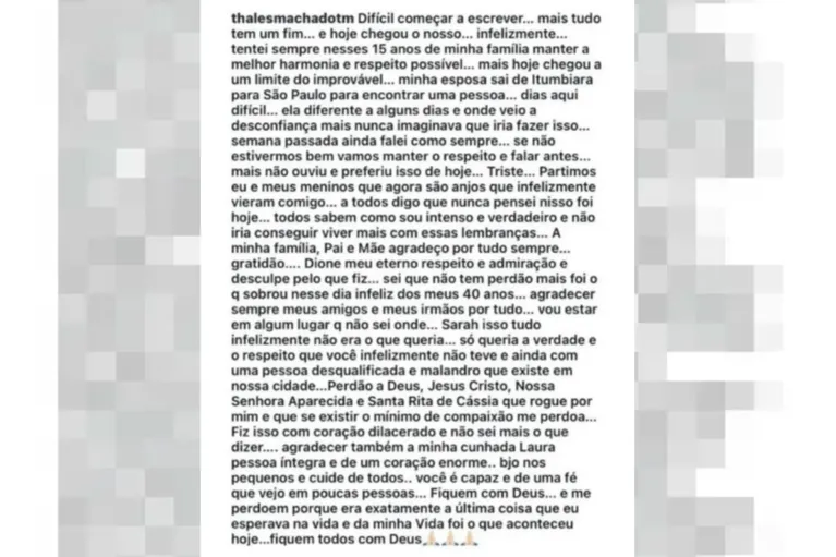 Secretário deixa carta revelando motivo de atirar nos filhos. Leia