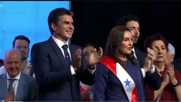 Helder entrega o cargo para Hana após quase 8 anos como governador do Pará