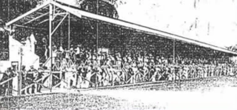 Primeira arquibancada do Estádio Leônidas Castro, a Curuzu