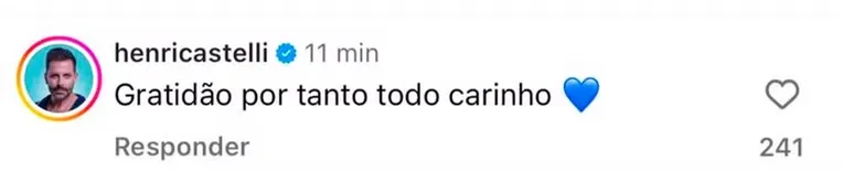 Após convulsões, Henri Castelli deixa o BBB 26; ator se pronuncia