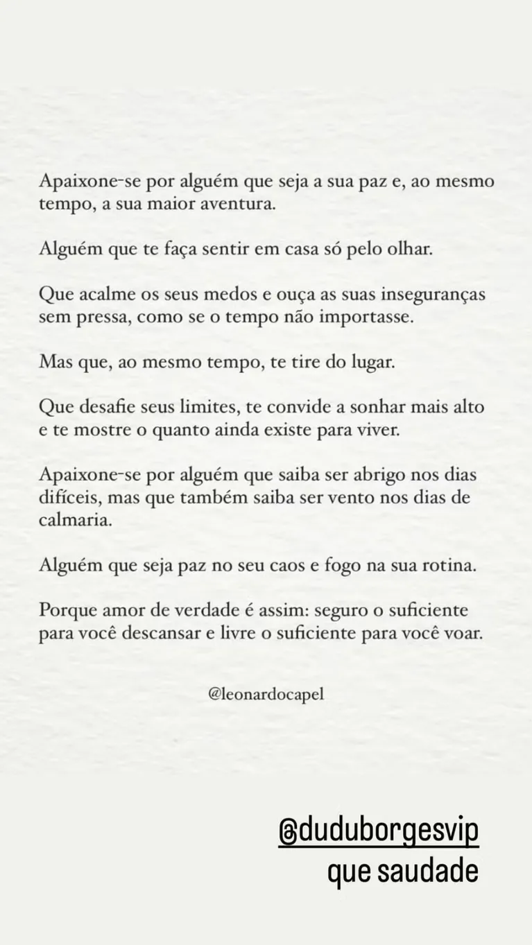 Deborah Secco se declara para o novo namorado: 'Amor de verdade'