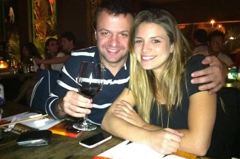 Renata Del Bianco e ex-namorado Amon Lima