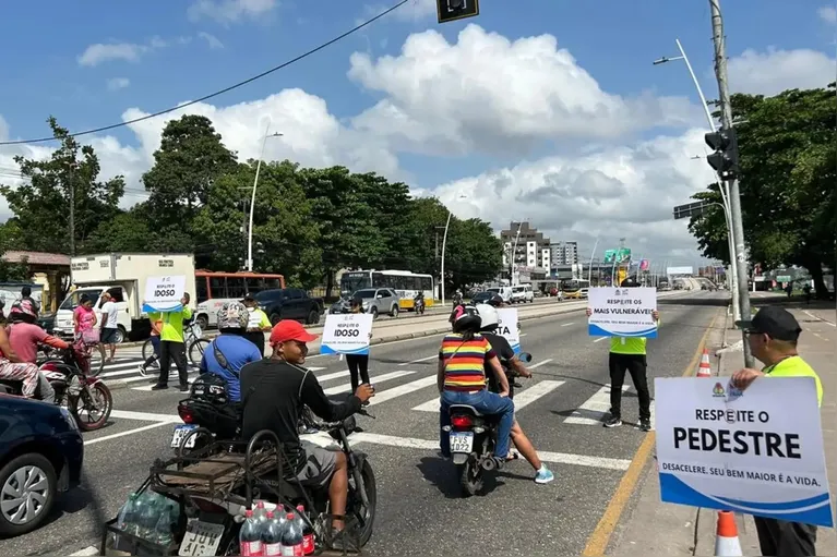 Detran intensifica ações em vias de maior movimentação em Belém