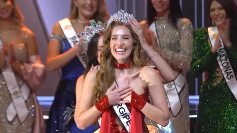 Candidata de Sergipe conquista Miss Brasil Mundo; Pará fica em segundo