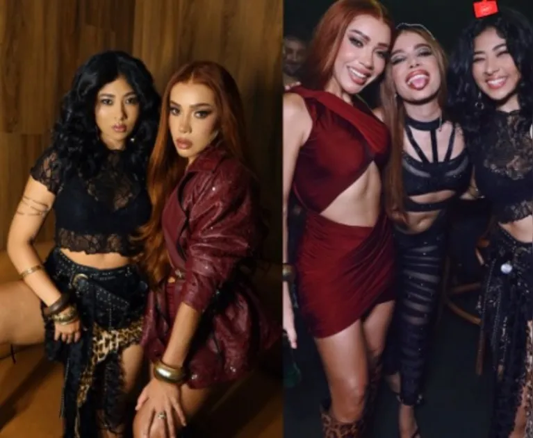 Viviane Batidão e Zaynara participam de aniversário de Anitta