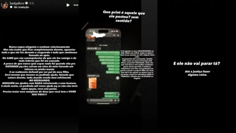 “Você é um lixo”, diz Lorena Maria após pronunciamento de MC Daniel