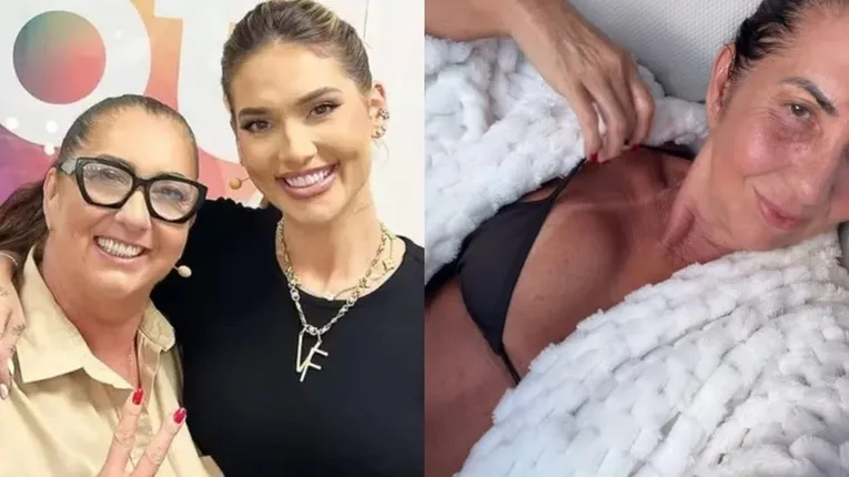 Mãe de Virginia posa de biquíni após cirurgia plástica