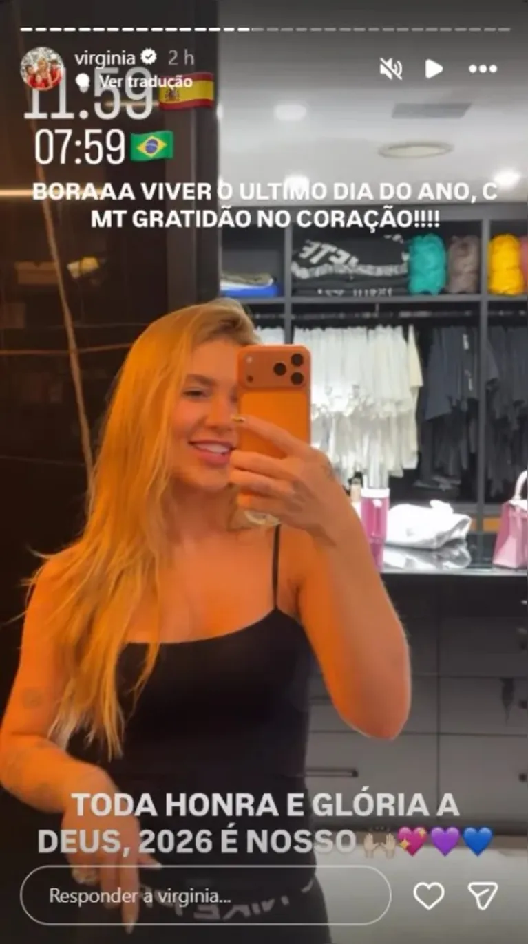 Virginia Fonseca faz balanço de 2025: "Ano maravilhoso"