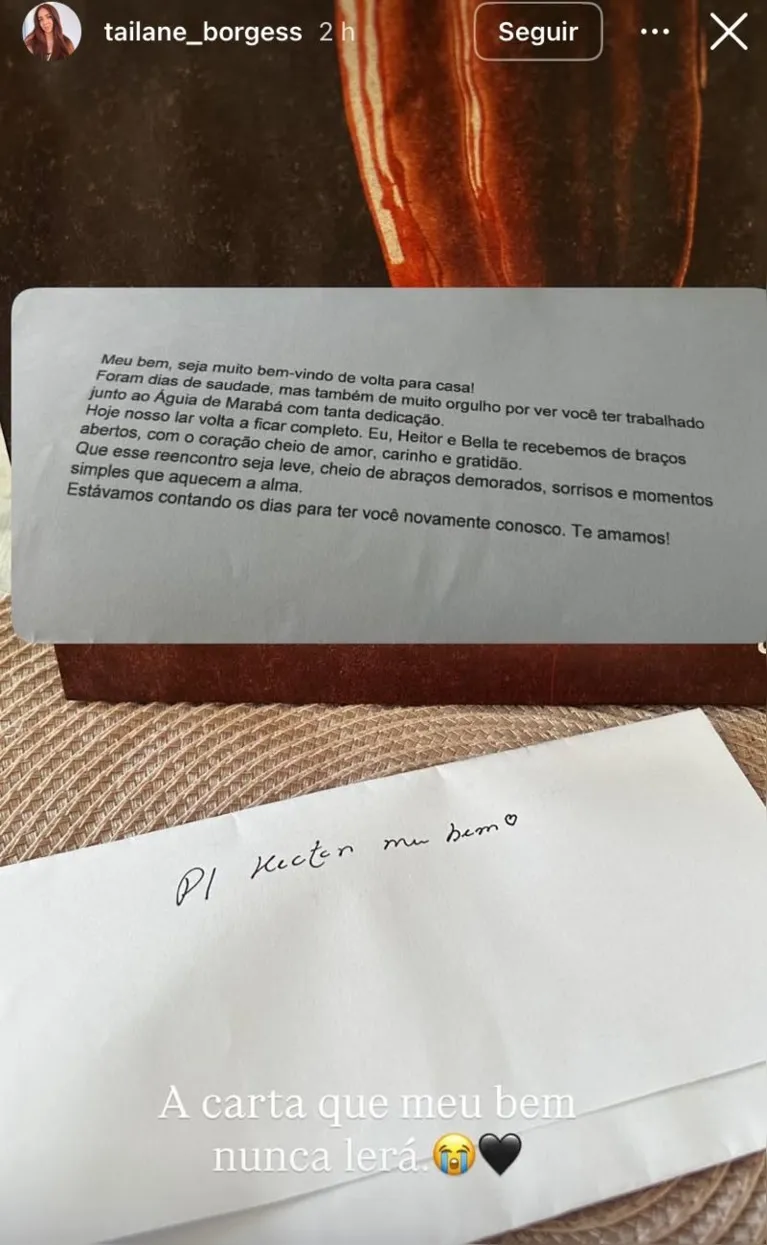 Viúva de preparador do Águia de Marabá revela carta escrita antes do acidente