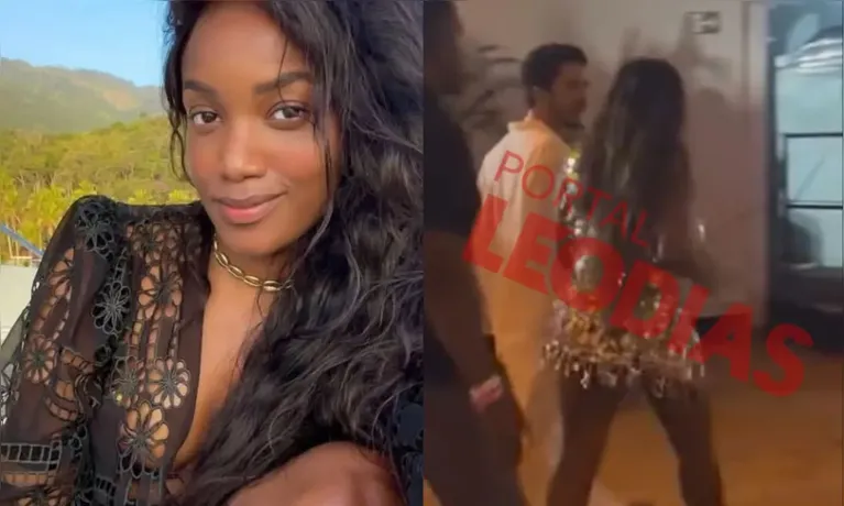IZA é flagrada em clima de romance com ator da Globo; saiba quem!
