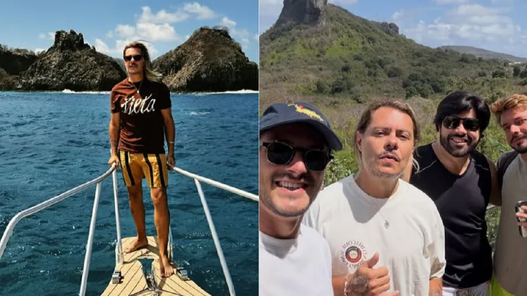 Marcus Majella exibe transformação física ao perder 30 kg em Noronha. O ator compartilha sua jornada de emagrecimento e cuidados com a saúde.