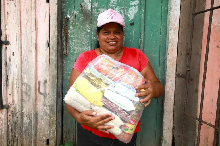 O bairro do Tapanã está entre os mais afetados pelas enchentes.