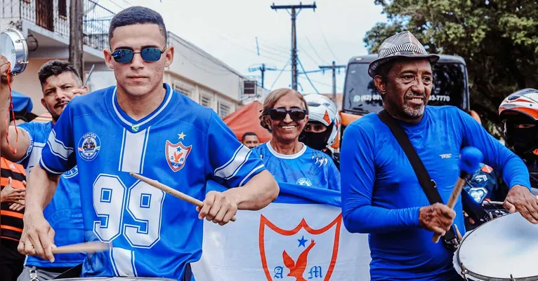 Azulão não conseguiu surpreender fora de casa e caiu na Copa do Brasil