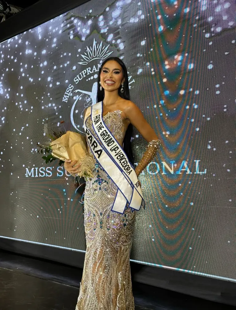 Paraense se destaca e conquista 4º lugar no Miss Brasil Supranational