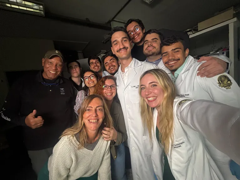 Arthur Forte integra a pesquisa que é liderada pela cientista Tatiana Sampaio.