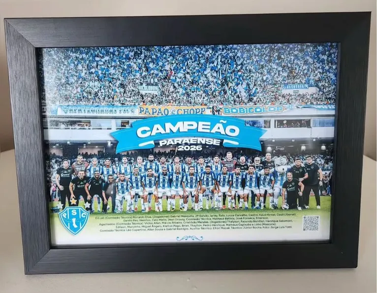 Uma foto de campeão