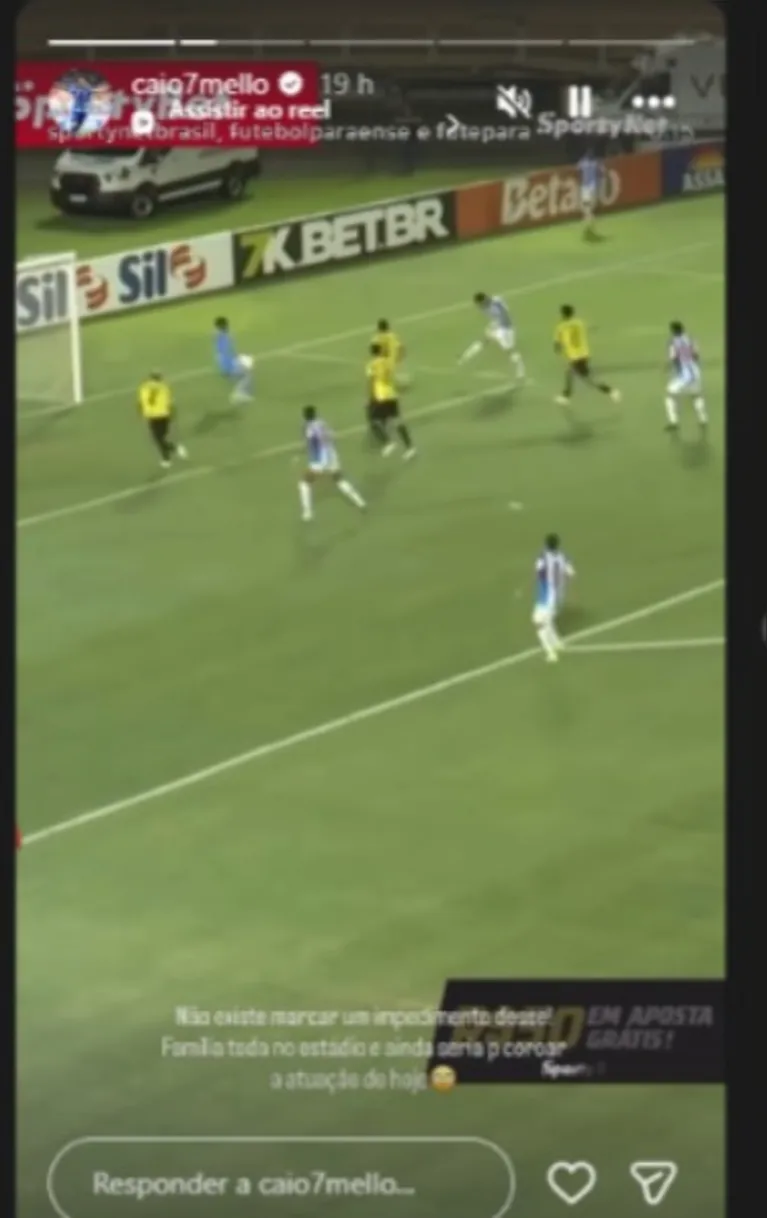 Paysandu: "não existe marcar um impedimento desse", dispara Caio Mello