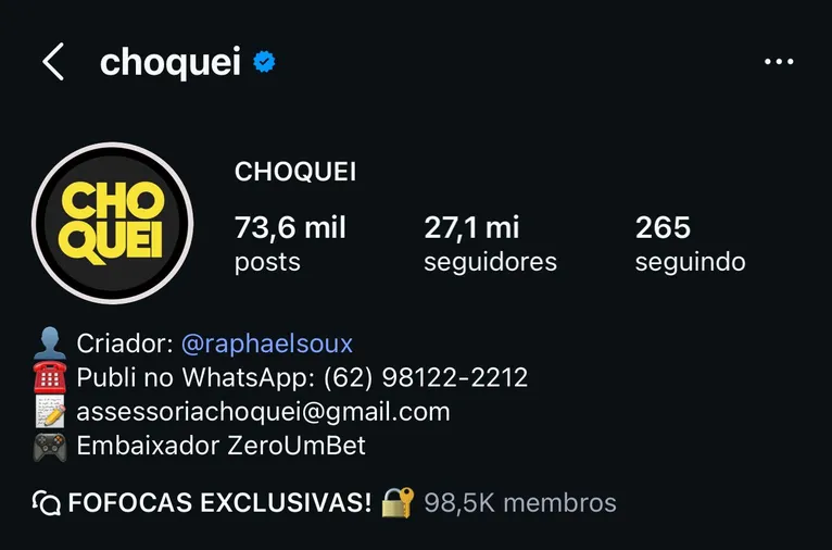 Quanto ganha o dono da Choquei? Valor vem à tona após operação