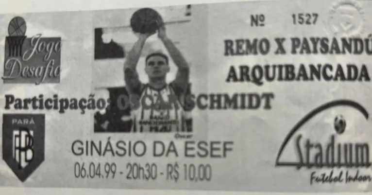 O dia em que Oscar Schmidt jogou pelo Remo e Paysandu em Belém