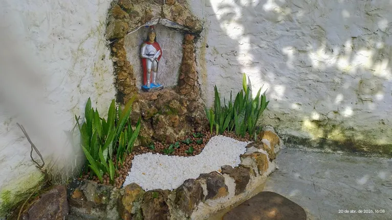 Imagem de São Jorge ainda é usada como forma de representar Ogum, mas sempre tendo  consciência de quem é quem.