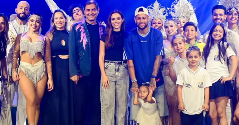 Neymar fecha sessão de circo para amigos e família e causa tumulto