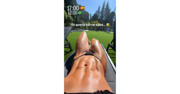 Virginia posta foto renovando bronze e biquíni chama atenção