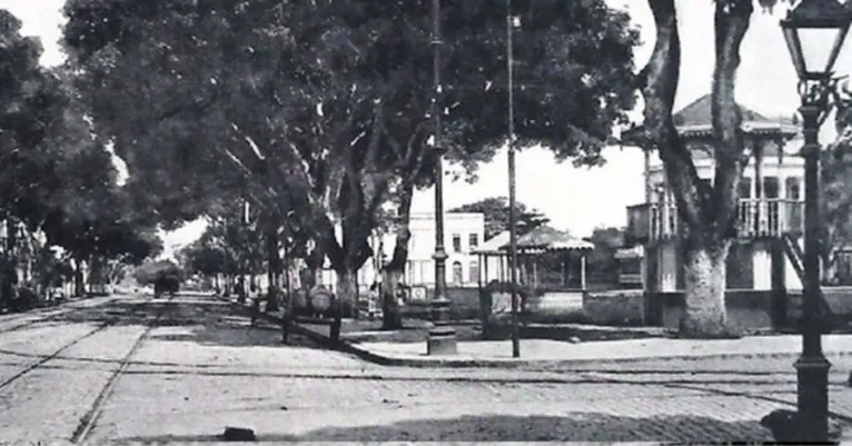 Avenida Nazaré no final do século XIX